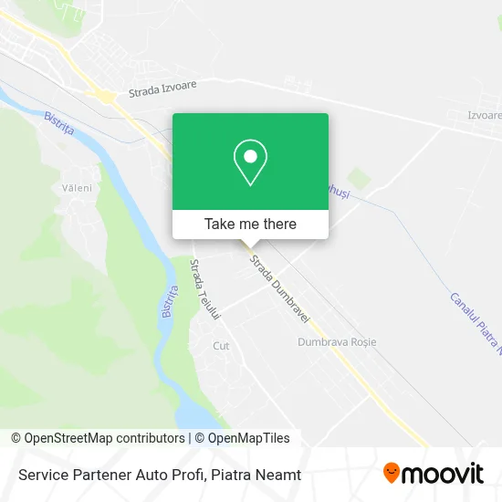 Service Partener Auto Profi map