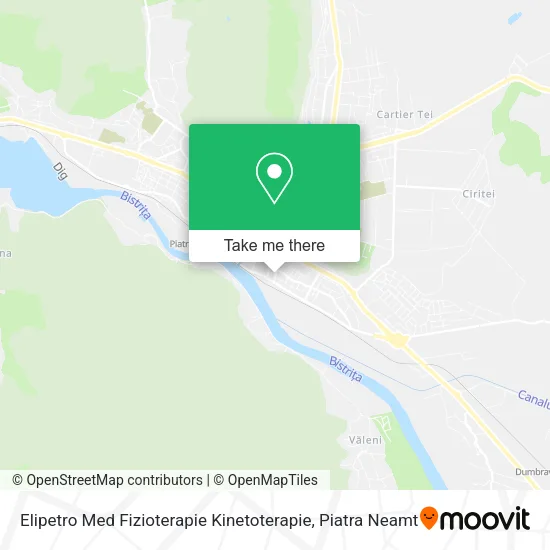 Elipetro Med Fizioterapie Kinetoterapie map