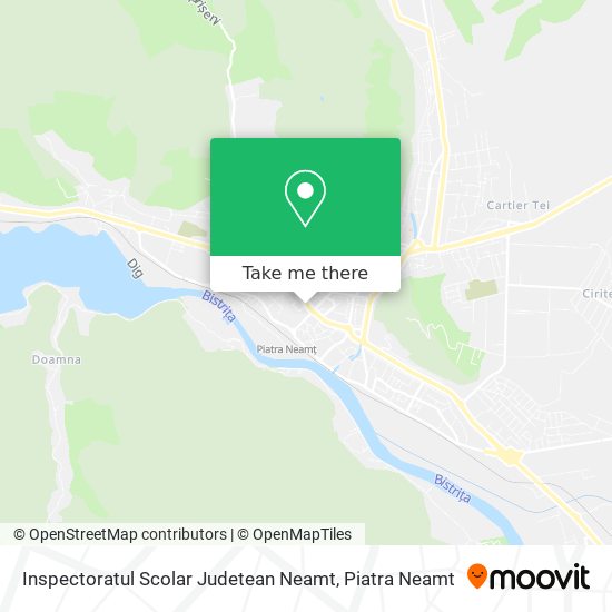 Inspectoratul Scolar Judetean Neamt map