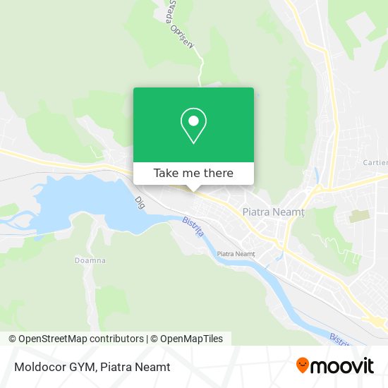 Moldocor GYM map