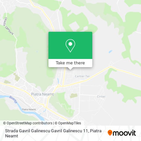 Strada Gavril Galinescu Gavril Galinescu 11 map