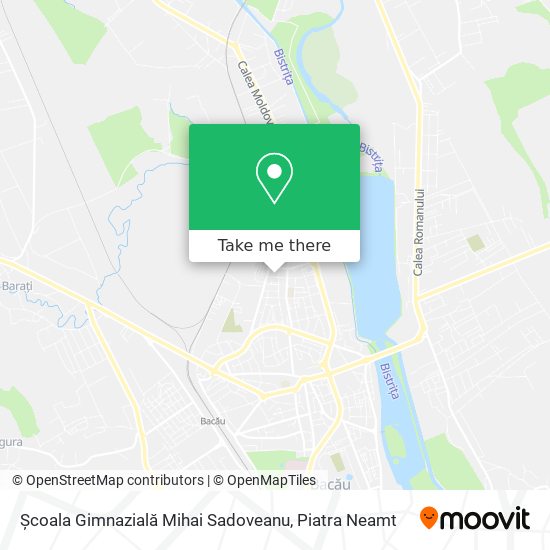 Școala Gimnazială Mihai Sadoveanu map