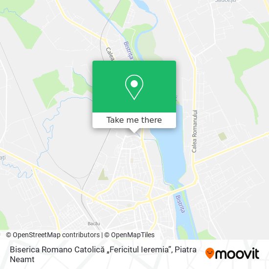 Biserica Romano Catolică „Fericitul Ieremia” map