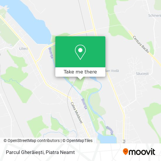 Parcul Gherăiești map