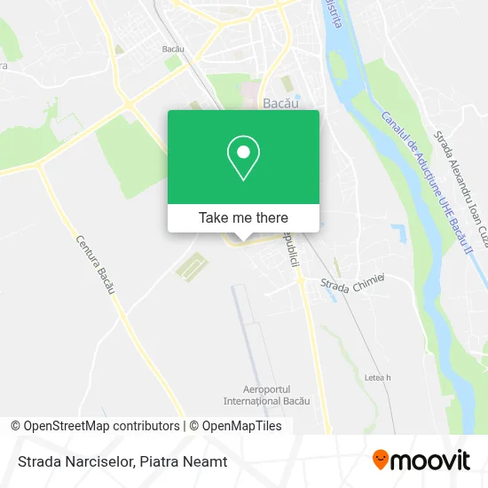 Strada Narciselor map