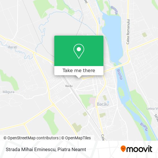 Strada Mihai Eminescu map