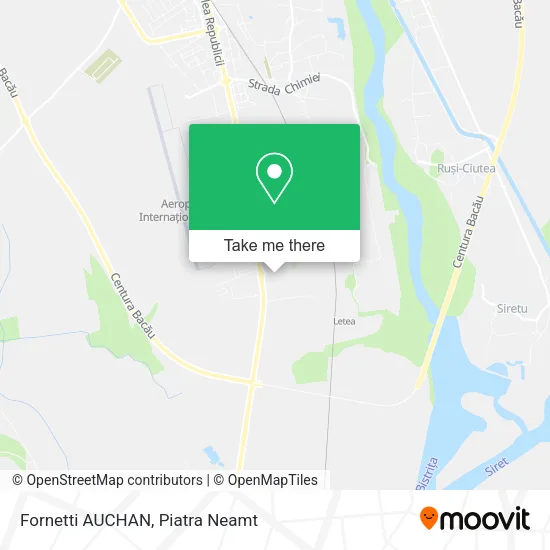 Fornetti AUCHAN map