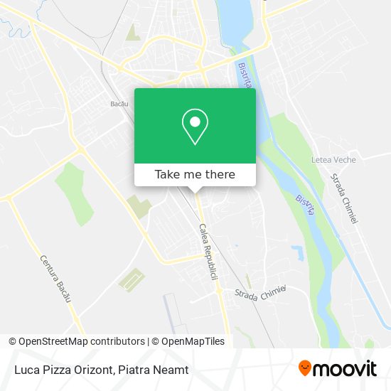 Luca Pizza Orizont map