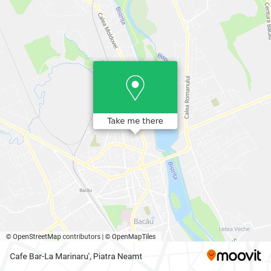 Cafe Bar-La Marinaru' map