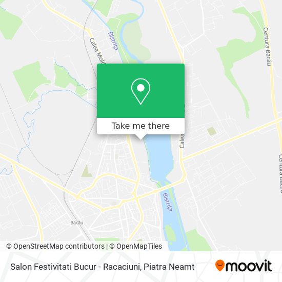 Salon Festivitati Bucur - Racaciuni map