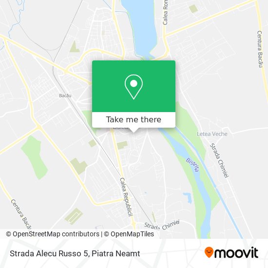 Strada Alecu Russo 5 map