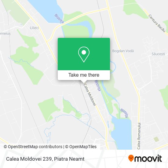 Calea Moldovei 239 map