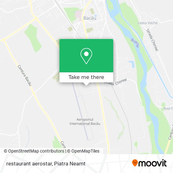 restaurant aerostar map