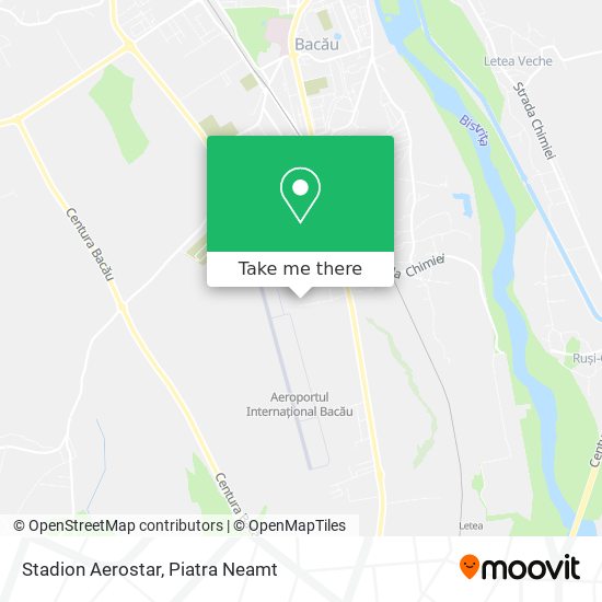 Stadion Aerostar map