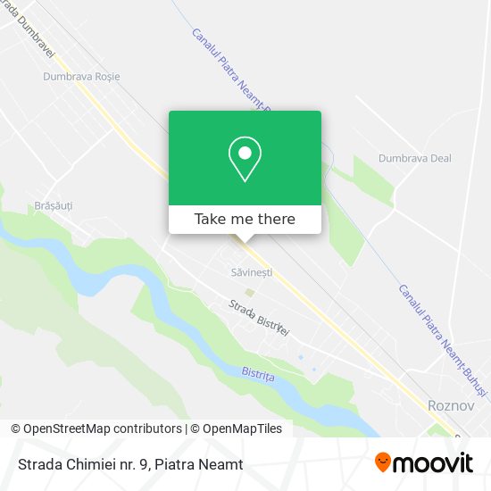 Strada Chimiei nr. 9 map
