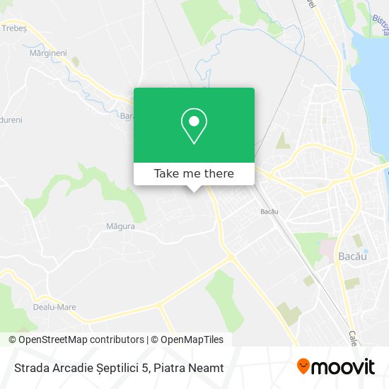 Strada Arcadie Șeptilici 5 map