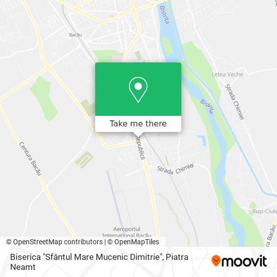 Biserica "Sfântul Mare Mucenic Dimitrie" map