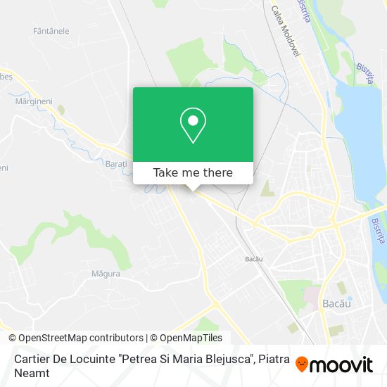 Cartier De Locuinte "Petrea Si Maria Blejusca" map