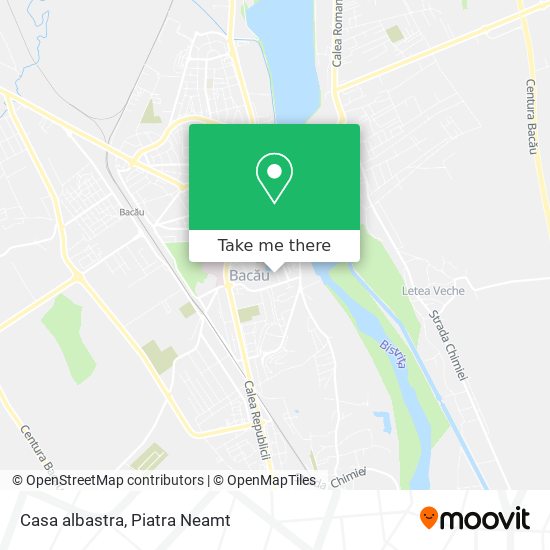 Casa albastra map