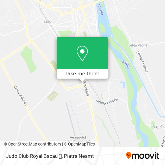 Judo Club Royal Bacau 👑 map