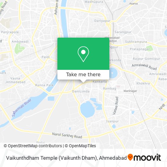 Vaikunthdham Temple (Vaikunth Dham) map