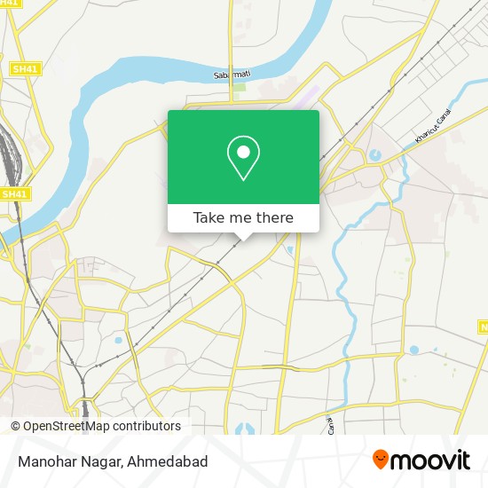 Manohar Nagar map