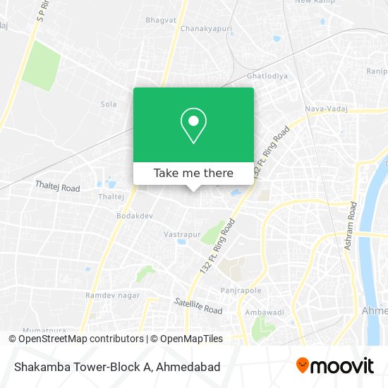 Shakamba Tower-Block A map