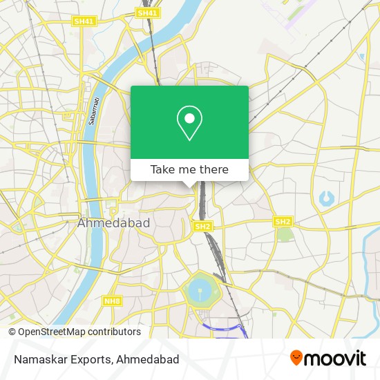 Namaskar Exports map
