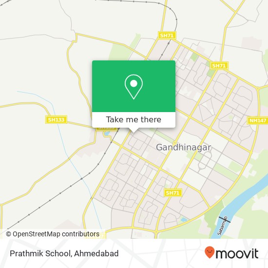 Prathmik School map