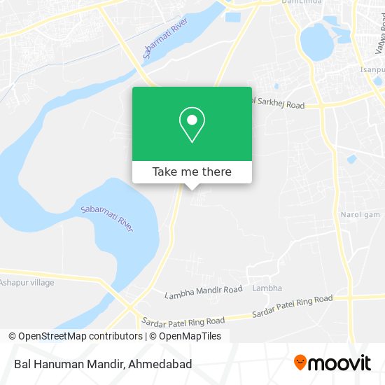 Bal Hanuman Mandir map