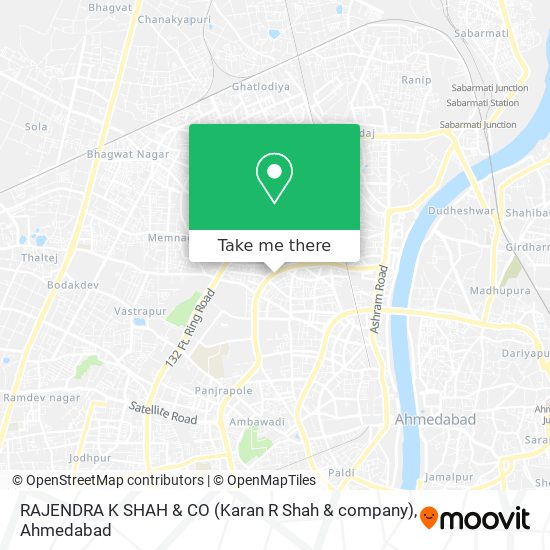 RAJENDRA K SHAH & CO (Karan R Shah & company) map
