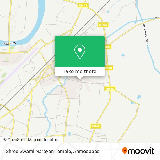 Shree Swami Narayan Temple map