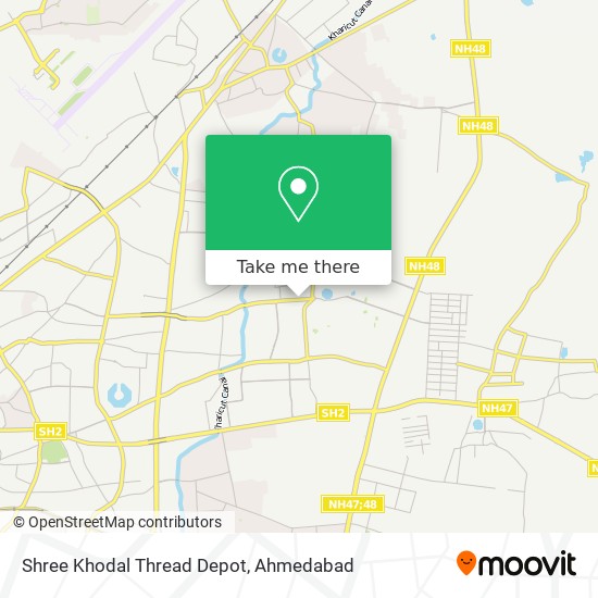 Shree Khodal Thread Depot map