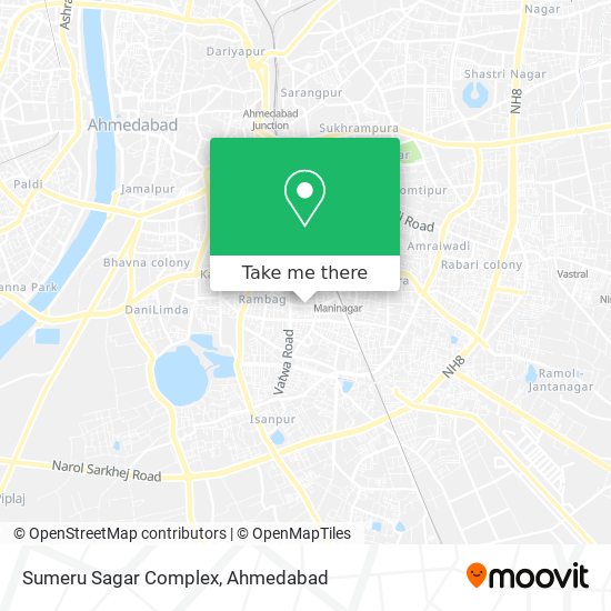 Sumeru Sagar Complex map