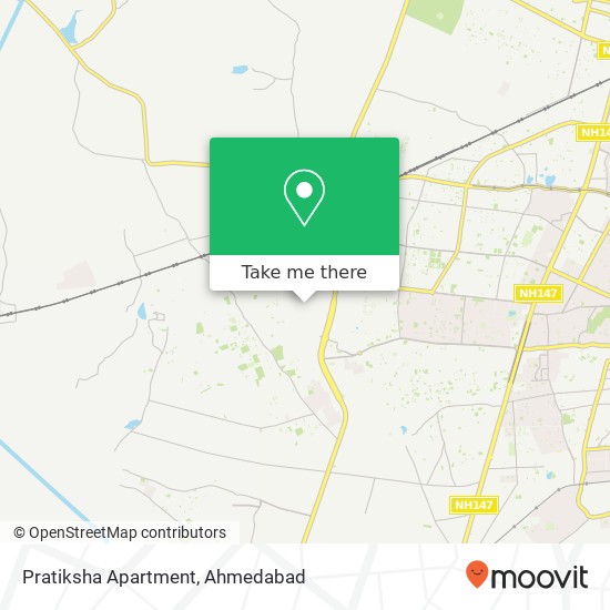 Pratiksha Apartment map