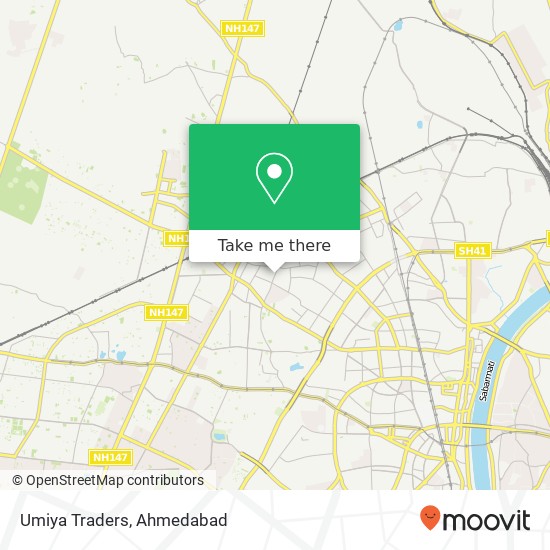 Umiya Traders map