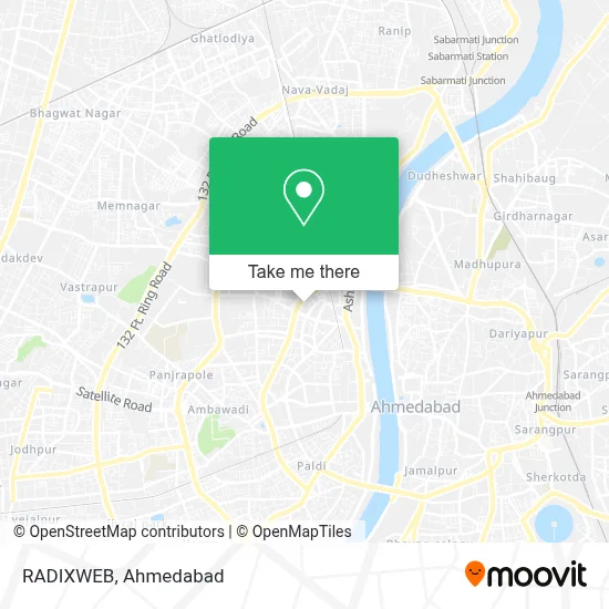 RADIXWEB map