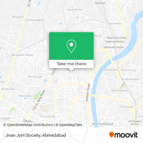 Jivan Jyot Society map