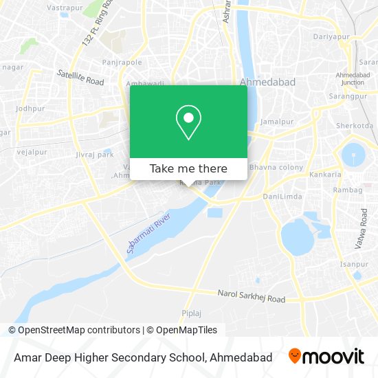 Amar Deep Higher Secondary School map
