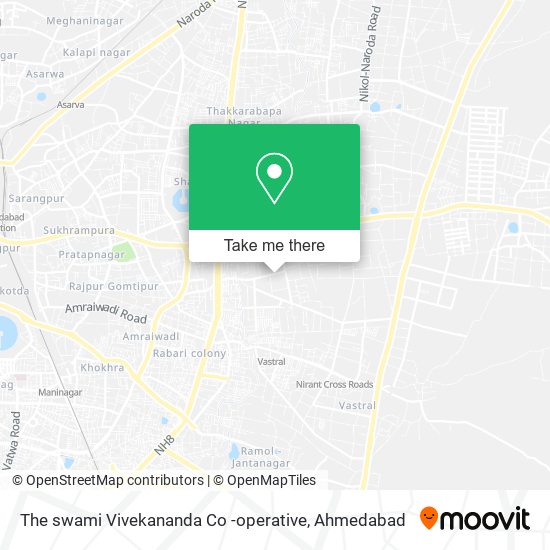 The swami Vivekananda Co -operative map