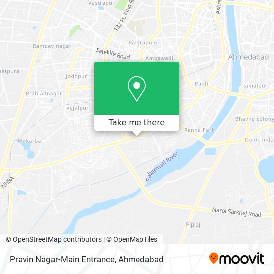 Pravin Nagar-Main Entrance map
