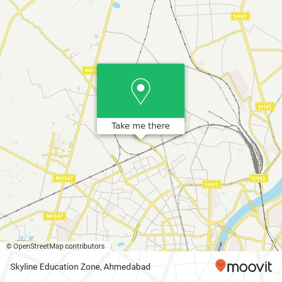 Skyline Education Zone map