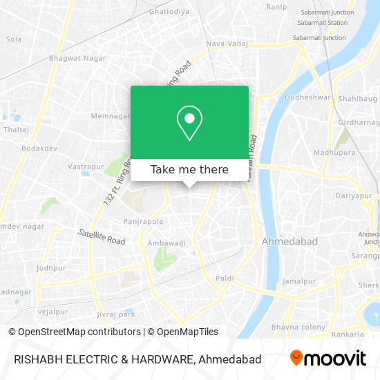 RISHABH ELECTRIC & HARDWARE map