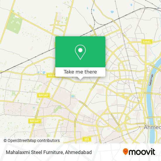 Mahalaxmi Steel Furniture map