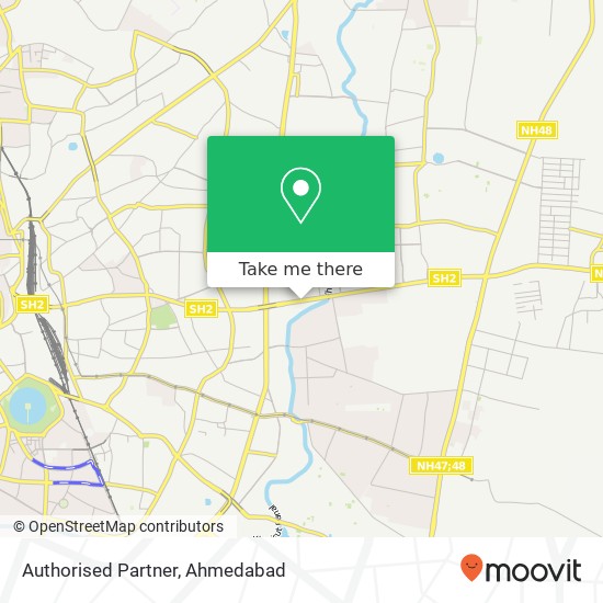 Authorised Partner map