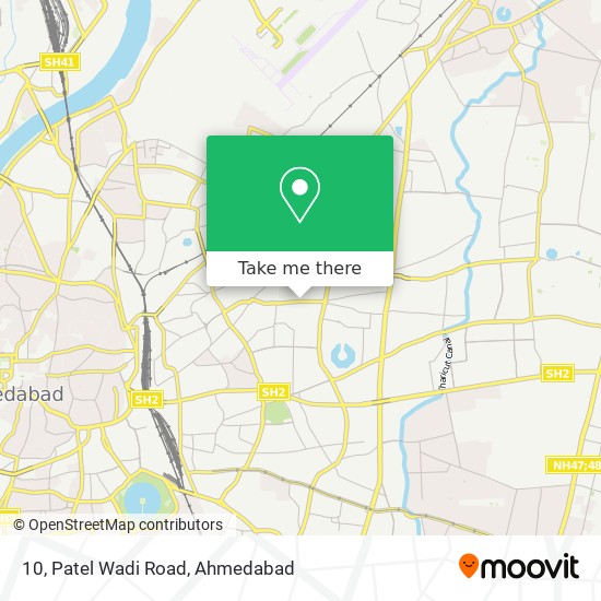 10, Patel Wadi Road map