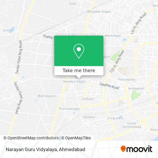 Narayan Guru Vidyalaya map