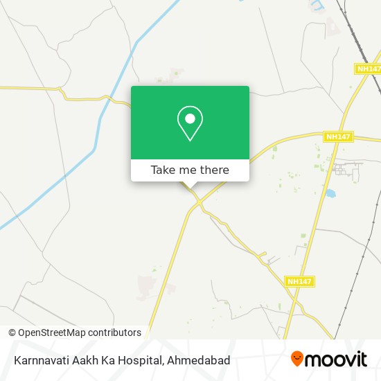 Karnnavati Aakh Ka Hospital map