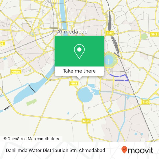 Danilimda Water Distribution Stn map