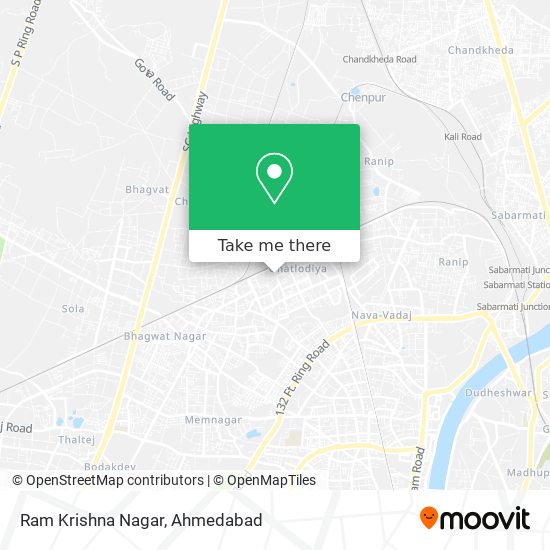 Ram Krishna Nagar map